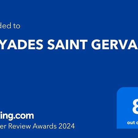 Dryades Saint Gervais Saint-Gervais-les-Bains Exterior foto