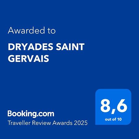 Dryades Saint Gervais Saint-Gervais-les-Bains Exterior foto